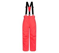 Mountain Warehouse Pantalon de Ski Enfants Falcon Extreme - Coutures soudées, Imperméable, Guêtres Pare-Neige, Poches sécurisées - pour Le Ski et Les Vacances, Hiver Corail pâle 7-8 Ans