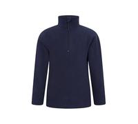 Mountain Warehouse Polaire Demi-zippée Enfant Camber II Bleu 11-12 Ans