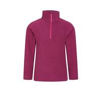 Mountain Warehouse Polaire Demi-zippée Enfant Camber II Rouge Cerise 9-10 Ans