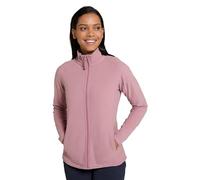 Mountain Warehouse Raso Polaire pour Femme - Pull en Micropolaire pour Femme, Couche Thermique Respirante, Pull-Over Fin, Doux et Chaud - Randonnée, Sport, Hiver Rose Vif 34