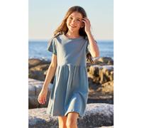 Mountain Warehouse - Robe unie à manches brodées IZZY - Fille (MW4058)