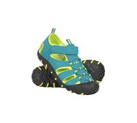 Mountain Warehouse Sandales Coastal pour Enfants - en néoprène, Chaussures d'été à Semelle intermédiaire, Claquettes de Plage à Enfiler - pour Les Voyages, la Marche Vert Citron 33