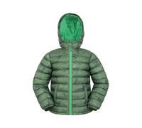 Mountain Warehouse Seasons Manteau Imperméable pour Fille Et Garçon - Doudoune Rembourrée, Légère À Capuche Enfant, Veste Matelassée - Printemps été, école, Voyage