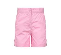 Mountain Warehouse Short Shore pour Enfants - 100% Coton, Short Long pour Les Vacances, Respirant, Short de Plage à Retrousser - Parfait pour Automne Hiver en Voyage Rose Clair 9-10 Ans