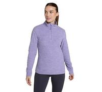Mountain Warehouse Snowdon Haut en Molleton pour Femmes - Pullover Chaud, Pull léger, Tee-Shirt Respirant, séchage Rapide - pour Marcher, l'hiver, Voyager Lilas 48