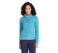Mountain Warehouse Snowdon Haut en Molleton pour Femmes - Pullover Chaud, Pull léger, Tee-Shirt Respirant, séchage Rapide - pour Marcher, l'hiver, Voyager Sarcelle Clair 48