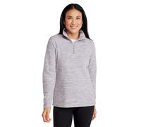 Mountain Warehouse Snowdon Haut en Molleton pour Femmes - Pullover Chaud, Pull léger, Tee-Shirt Respirant, séchage Rapide - pour Marcher, l'hiver, Voyager Gris 46