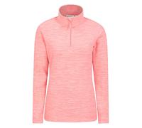 Mountain Warehouse Snowdon Haut en Molleton pour Femmes - Pullover Chaud, Pull léger, Tee-Shirt Respirant, séchage Rapide - pour Marcher, l'hiver, Voyager Corail 52