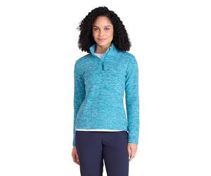 Mountain Warehouse Snowdon Haut en Molleton pour Femmes - Pullover Chaud, Pull léger, Tee-Shirt Respirant, séchage Rapide - pour Marcher, l'hiver, Voyager Sarcelle Clair 44