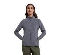 Mountain Warehouse Snowdon Polaire à fermeture éclair intégrale pour femme - Haut léger et respirant, anti-bouloches - Idéal pour le printemps, l'été, le camping et la randonnée, charbon, 32