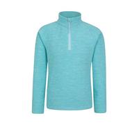 Mountain Warehouse Snowdonia Polaire demi-zippée pour enfant, turquoise, 3-4 Years