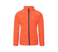 Mountain Warehouse Snowdonia Veste polaire pour enfants - Doux au toucher, léger, séchage rapide, haut anti-bouloches, pour les voyages et les activités extérieures, Orange (01), 11-12 Years