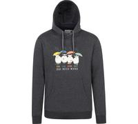 Mountain Warehouse - Sweat à capuche "Great British Weather" par dessus la tête pour homme MW4030 (4XL) (Charbon de bois)