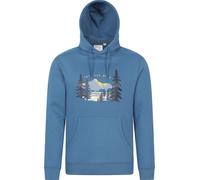 Mountain Warehouse - Sweat à capuche "Into The Wild" pour homme MW3880 (XS) (Bleu)