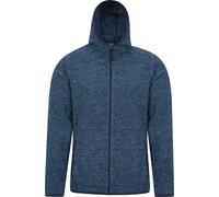 Mountain Warehouse - Sweat à capuche "Snowdon II" avec fermeture éclair sur toute la longueur pour homme MW475 (3XL) (Bleu)
