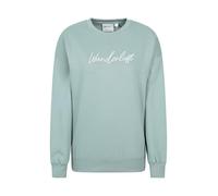 Mountain Warehouse Sweat-shirt imprimé à coupe décontractée pour femme - Chemise mislayer légère et respirante, usage quotidien - Printemps été, randonnée, marche et plein air, kaki, 46