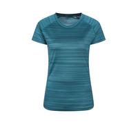 Mountain Warehouse T-Shirt Endurance pour Femmes - IsoCool, Protection UV UPF30+, Respirant, Absorption Rapide, Entretien Facile - pour Le Jogging, Les Voyages, la Gym Sarcelle 38