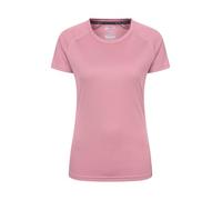 Mountain Warehouse T-Shirt Endurance pour Femmes - IsoCool, Protection UV UPF30+, Respirant, Absorption Rapide, Entretien Facile - pour Le Jogging, Les Voyages, la Gym Rose Clair 42