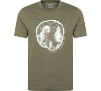 Mountain Warehouse - T-shirt "Off The Beaten Track" pour homme MW4155 (L) (Vert kaki)