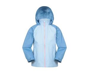 Mountain Warehouse Torrent Veste de pluie imperméable pour enfants avec coutures thermocollées, légère, respirante, vêtements de pluie pour filles et garçons - pour l'automne, l'hiver et le temps