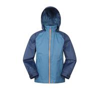 Mountain Warehouse Torrent Veste de pluie imperméable pour enfants - Coutures étanchéifiées - Veste de pluie légère et respirante pour filles et garçons - Automne, hiver, temps humide, 7-8 ans
