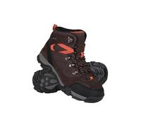 Mountain Warehouse Trail Bottes de randonnée imperméables pour enfants - Filles et garçons, Brun, 4 Big Kid