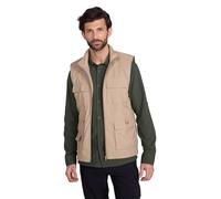Mountain Warehouse Trek II Mens Gilet - réchauffeur léger de Corps, Gilet Rapide de séchage, rétrécissement et se fanent résistant, la Veste de Gilet de beauco Beige XL