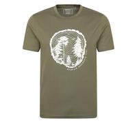 Mountain Warehouse Tri Linear T-shirt pour homme, Kaki (Off the Beaten Track Green), Taille M
