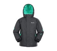 Mountain Warehouse Veste de Ski Raptor Enfants - Manteau Résistant à la Neige, Doublure Polaire, Jupe Pare-Neige Intégrée - Parfaite pour l'hiver Fer Forgé 3-4 Ans