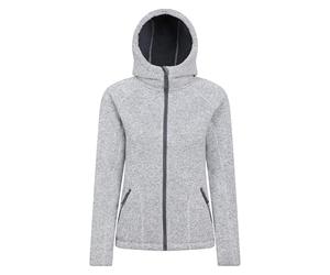 Mountain Warehouse Veste en polaire Nevis avec fermeture éclair intégrale et poches pour femme - Légère et respirante - Pour printemps, marche, voyages, randonnée, hiver Gris 46