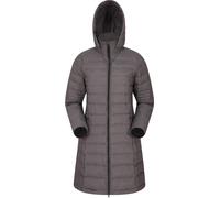 Mountain Warehouse - Veste matelassée longue "Furnace" pour femme MW1801 (38 FR) (Gris foncé)