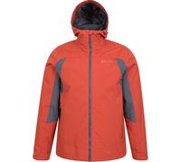 Mountain Warehouse - Veste "Mist", imperméable 3 en 1 pour homme MW3757 (XXS) (Orange)