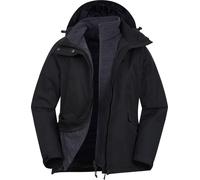 Mountain Warehouse - Veste "Orage II", imperméable 3 en 1 pour femme MW1467 (32 FR) (Noir)