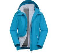 Mountain Warehouse - Veste "Orage II", imperméable 3 en 1 pour femme MW1467 (34 FR) (Bleu vif)
