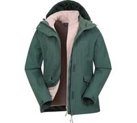 Mountain Warehouse - Veste "Orage II", imperméable 3 en 1 pour femme MW1467 (46 FR) (Vert)