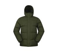 Mountain Warehouse Veste pour Homme imperméable - Capuche réglable - Ourlet et Poignets Ajustables - Idéale pour Les Voyages en Hiver, la Marche et Le Quotidien