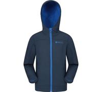 Mountain Warehouse - Veste softshell "Exodus" imperméable pour enfants MW177 (140) (Bleu marine)