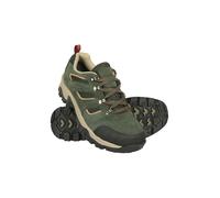 Mountain Warehouse Voyage Chaussures Imperméables pour Homme - Bottes de randonnée Waterproof légères, Bottes de Marche étanches Chaudes - Montagne, Rando, été Kaki 40
