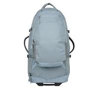 Mountain Warehouse Voyager Wheelie Sac à dos 50 + 20 litres - Dos rembourré Airmesh avec fermetures éclair verrouillables et sangles réglables - Toutes saisons pour camping, plein air et trekking