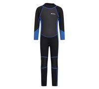 Mountain Warehouse Wetsuit Combinaison intégrale pour Enfant - Combinaison néoprène 2,5 mm Anti-UV UPF50+ Fille et garçon - Plongée, Surf, Piscine, nage, Voile, Plage Gris Fer 9-10 Ans