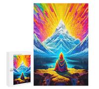 Mountain Zen Serenity, Puzzle pour Adultes, 1000 PCS, Édition Illustrée, pour Une Expérience De Puzzle Détaillée À La Maison