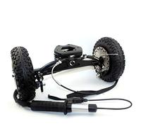 Mountainboarding Skateboard Trucks Camion d'embarquement tout-terrain avec système de freinage Tout-terrain Longboard Skateboard Longboard (Brake truck only)