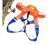 Mountaineering Harness - Safety Rappelling Belt System, High Strength Climbing Gear, Padded Support Structure, Adjustable Secure Fit Design | Perfect for Rock Climbing Industrial Work Roofing Rescue A