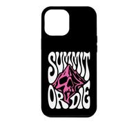 Mountaineering Summit Or Die Peak Bagger Skull Climbing Coque pour iPhone 12 Pro Max