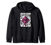 Mountaineering Summit Or Die Peak Bagger Skull Climbing Sweat à Capuche