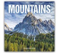 Mountains - Die höchsten Berge 2026 - Wand-Kalender: Original Carousel-Kalender [Mehrsprachig] [Kalender]