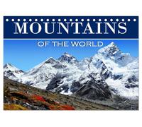 Mountains of The World (Desk Calendar 2026 DIN A5 landscape), CALVENDO 12 Month DeskCalendar: Discover the breathtaking beauty of mountains throughout the year with this beautiful calendar for 2026