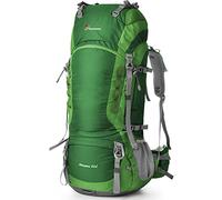 Mountaintop Sac à dos de trekking, 55 l/80 l, pour homme et femme, grand sac à dos avec protection contre la pluie, pour l'extérieur, les voyages, le camping, le trekking