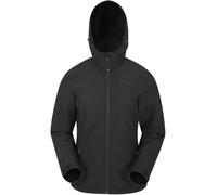 mountainwarehouse Mountain Warehouse Womens Exodus Water-Resistant Softshell Jacket Noir FR 46 (EU 44)