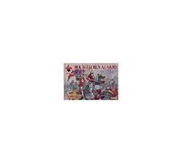 Mounted Men At Arms, War Of The Roses 6 - 1:72e - Red Box